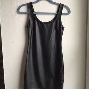 F21 Skin Tight ‘leather’ mini-dress